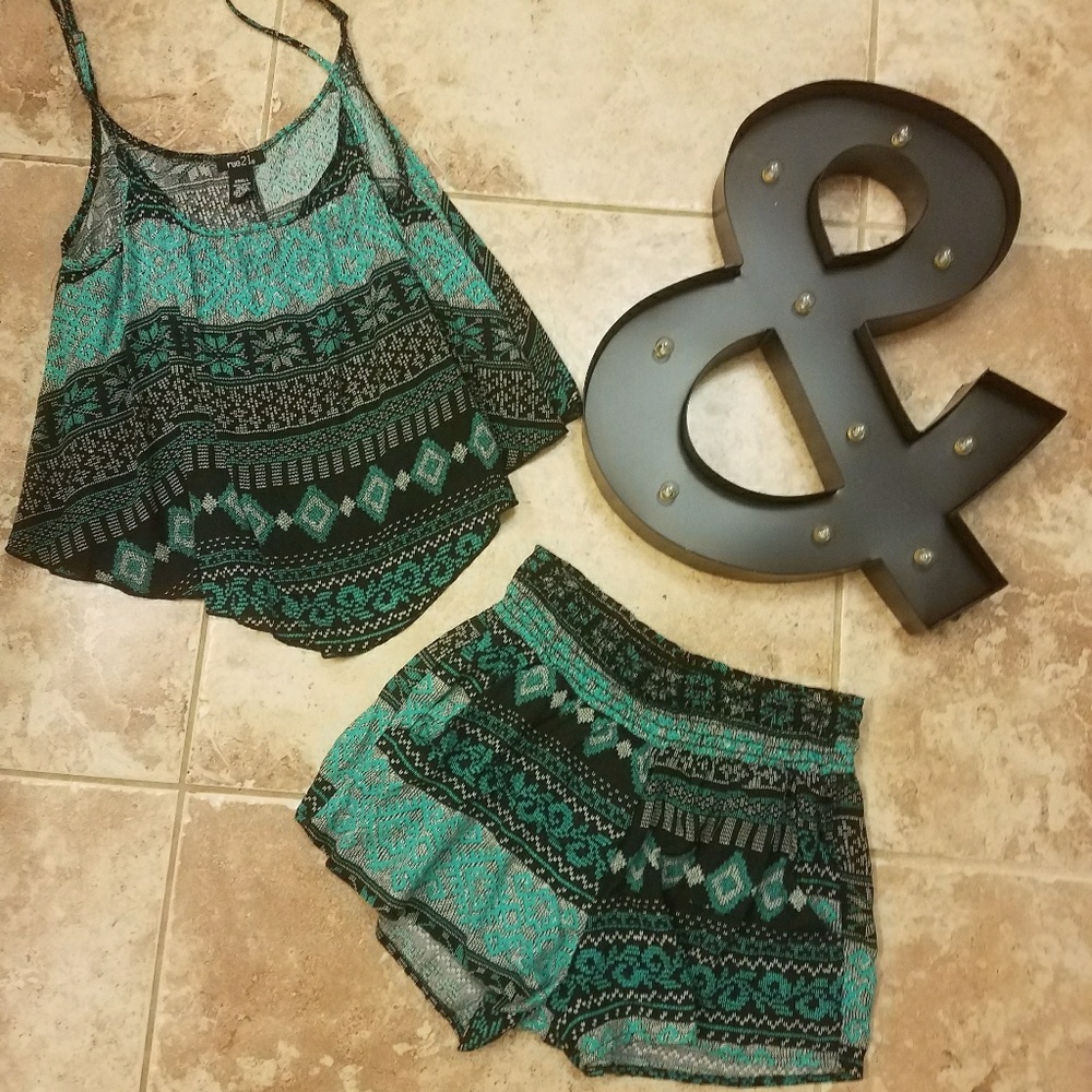 Tank top and shorts